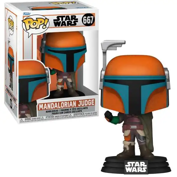 Funko Star Wars The Mandalorian POP! Television Mandalorian Judge Vinyl Figure #667