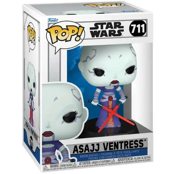 Funko Clone Wars POP! Star Wars Asajj Ventress Vinyl Figure #711