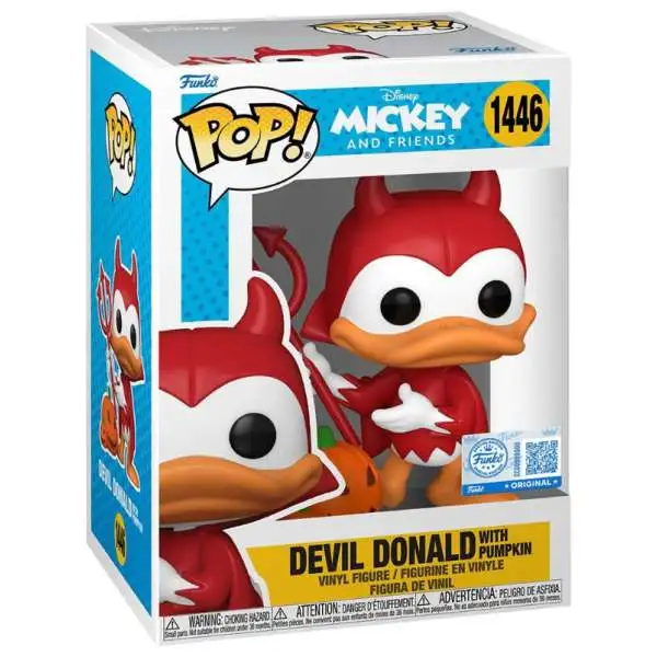 Funko POP! Disney Devil Donald Exclusive Vinyl Figure #1446 [Regular Version]