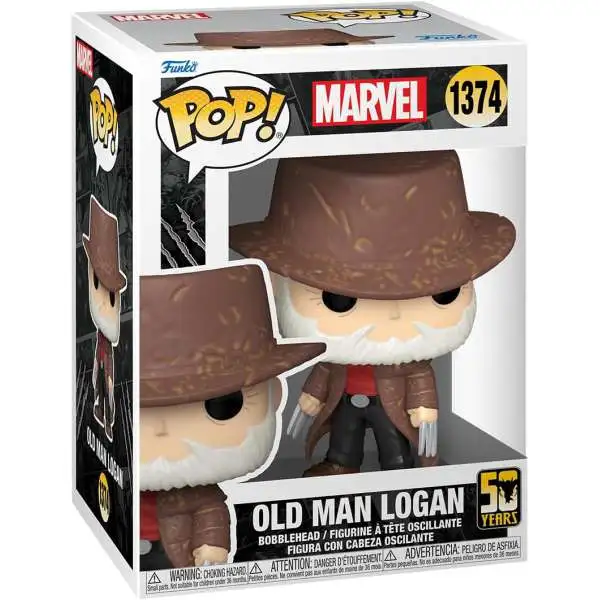 Funko Wolverine 50th Anniversary POP! Marvel Old Man Logan Vinyl Figure #1374