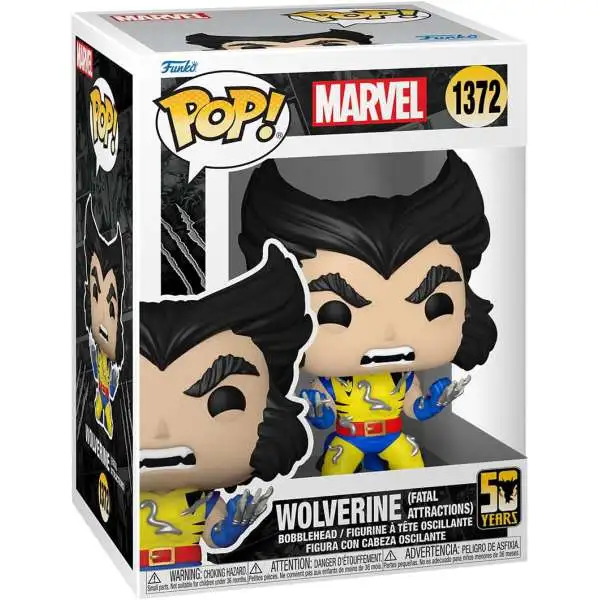 Funko Wolverine 50th Anniversary POP! Marvel Wolverine Vinyl Figure [Fatal Attractions1372]