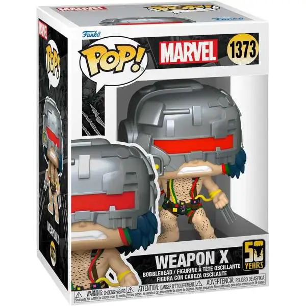 Funko Wolverine 50th Anniversary POP! Marvel Weapon X Vinyl Figure #1373