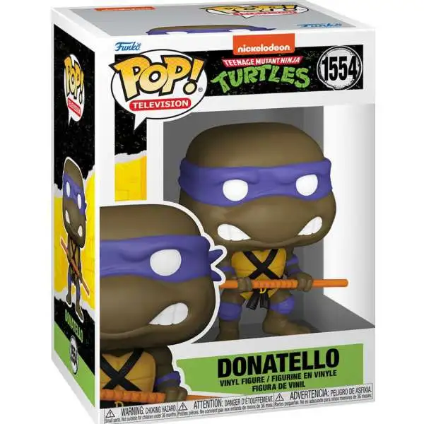 Funko Teenage Mutant Ninja Turtles POP! Television Donatello Vinyl Figure #1554