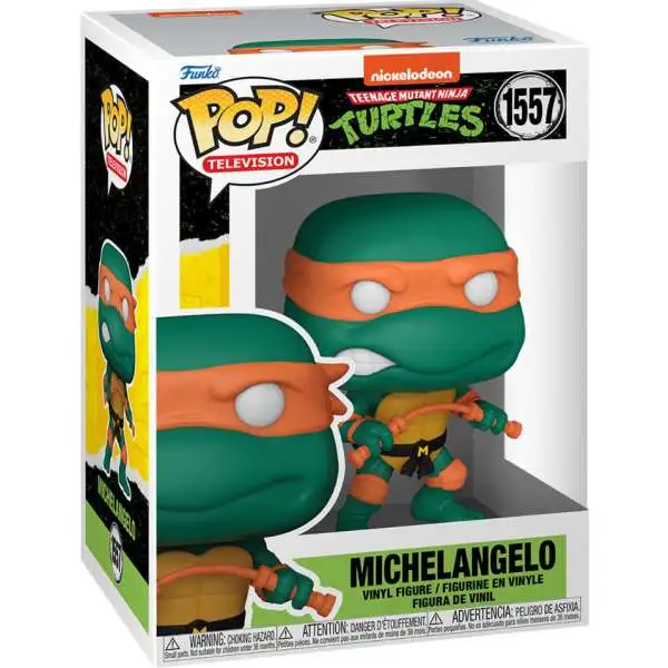 Funko Teenage Mutant Ninja Turtles POP! Television Michelangelo Vinyl Figure #1557