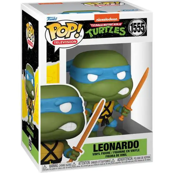 Funko Teenage Mutant Ninja Turtles POP! Television Leonardo Vinyl Figure #1555