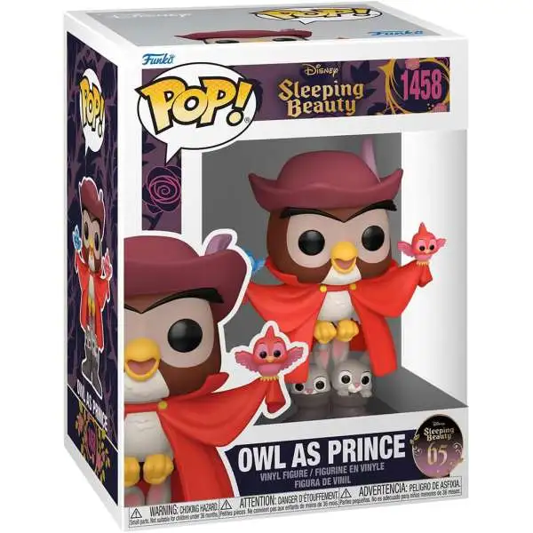 Funko Sleeping Beauty POP! Disney Owl as Prince Vinyl Figure #1458