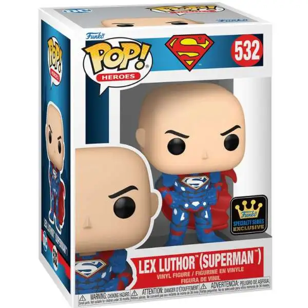 Funko DC Comics Superman POP! Heroes Lex Luthor Vinyl Figure #532