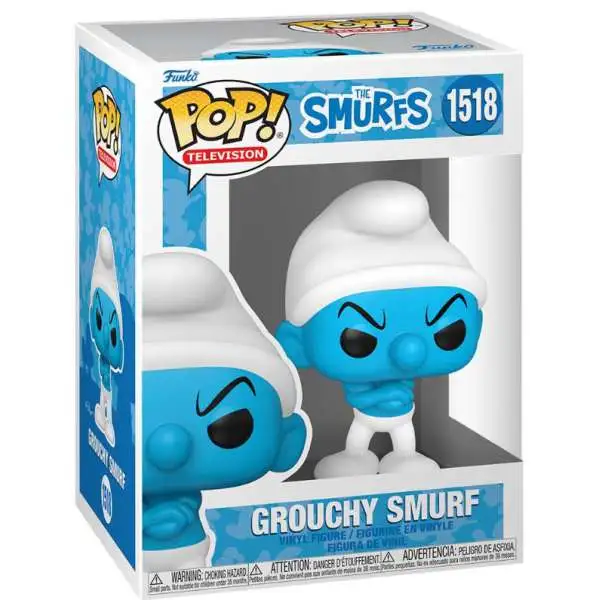 Funko The Smurfs POP! Television Grouchy Smurf Vinyl Figure #1518 (Pre-Order ships April)