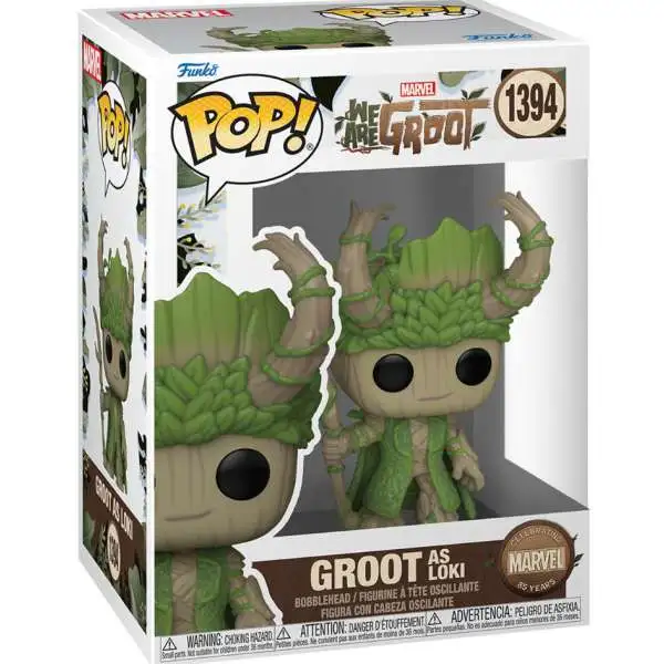 Funko We Are Groot POP! Marvel Groot as Loki Vinyl Figure #1394