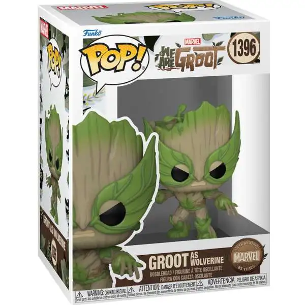 Funko We Are Groot POP! Marvel Wolverine Vinyl Figure #1396