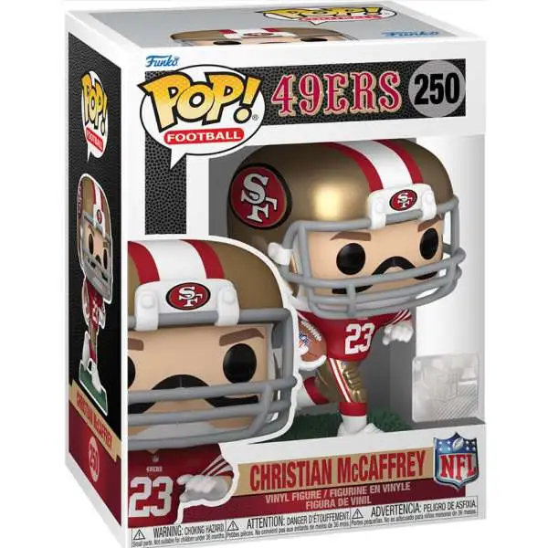 Funko San Francisco 49ers POP! NFL Christian McCaffrey Vinyl Figure #250