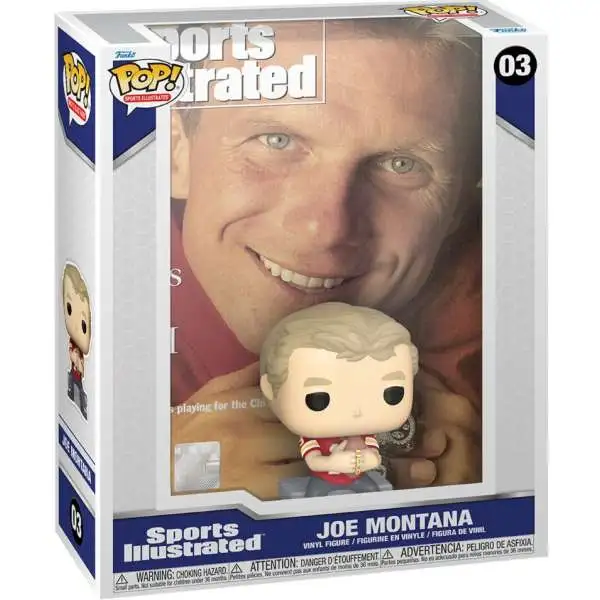 Funko San Francisco 49ers POP! NFL Joe Montana Vinyl Figure #03 [Sports Illustrated Cover]