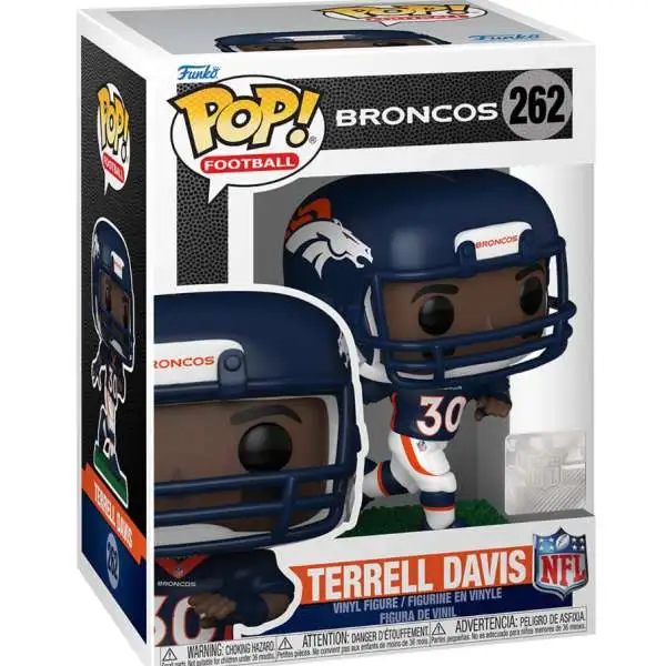 Funko NFL Denver Broncos POP! Football Terrell Davis Vinyl Figure #262