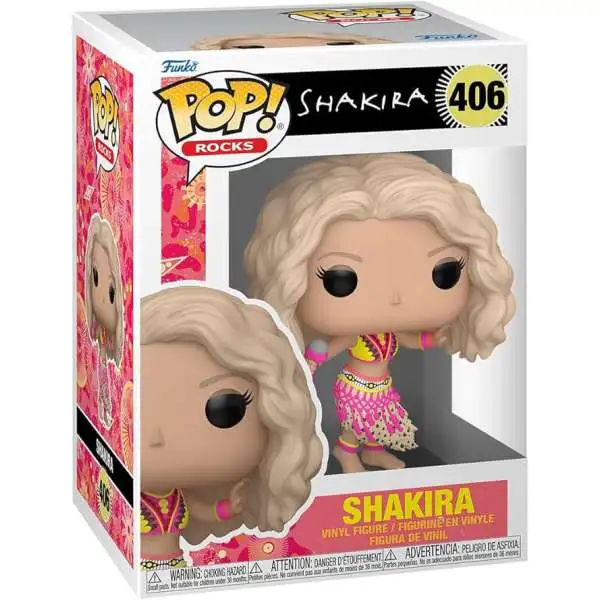 Funko POP! Rocks Shakira Vinyl Figure #406 [Waka Waka]