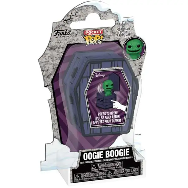 Funko The Nightmare Before Christmas Pocket POPper Oogie Boogie Vinyl Mini Figure [Coffin]