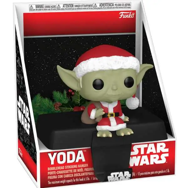Funko Star Wars Edge-Sitter Yoda Vinyl Figure [Stocking Hanger]