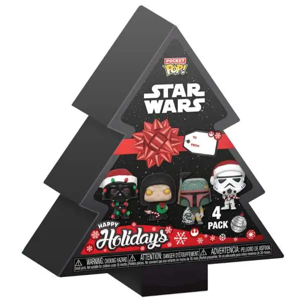 Funko Star Wars Pocket POP! Tree Holiday Box Mini Figure Set