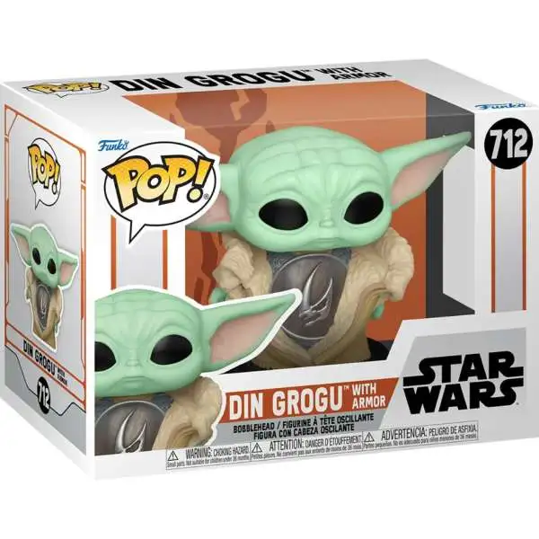 Funko The Mandalorian POP! Star Wars Grogu Vinyl Figure #712 [Armor]