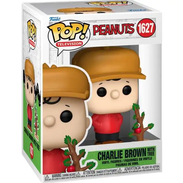 Funko Peanuts A Charlie Brown Christmas POP! Movies Charlie Brown Vinyl Figure #1627 [with Tree]