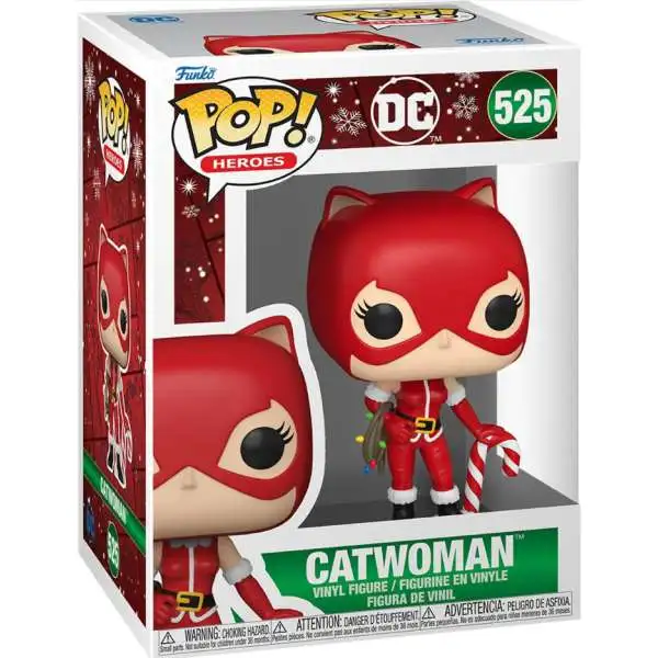 Funko DC POP! Heroes Catwoman Vinyl Figure #525 [Holiday 2024]