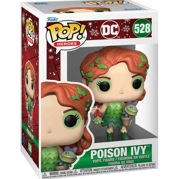 Funko DC POP! Heroes Poison Ivy Vinyl Figure #528 [Holiday 2024, Damaged Package]