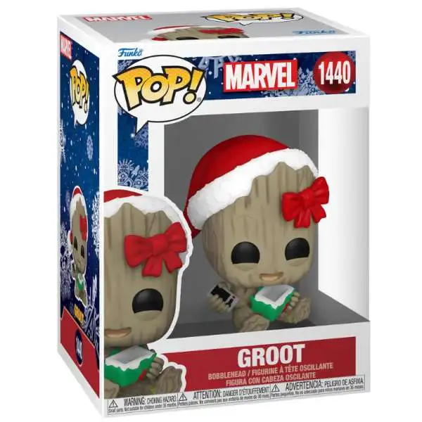 Funko Guardians of the Galaxy POP! Marvel Groot Vinyl Figure #1440 [Holiday 2024]