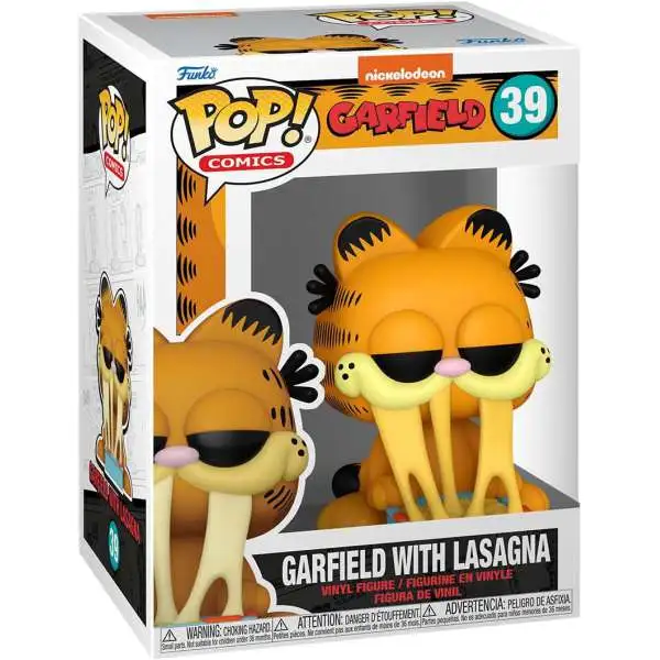 Funko POP! Comics Garfield Vinyl Figure #39 [With Lasagna Pan]