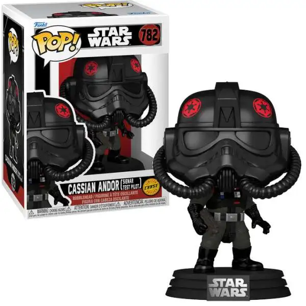 Funko POP! Star Wars Cassian Andor (Sienar Test Pilot) Vinyl Figure [Chase Version]