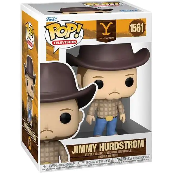 Funko Yellowstone POP! Television Jimmy Hurdstrom Vinyl Figure #1561