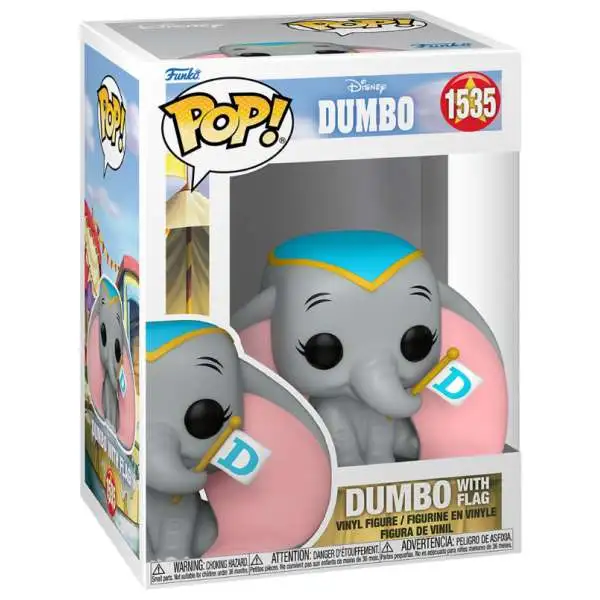 Funko POP! Disney Dumbo Vinyl Figure #1535 [With Flag]