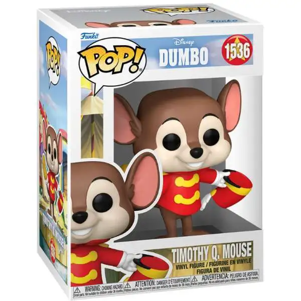 Funko Dumbo POP! Disney Timothy Q. Mouse Vinyl Figure #1536