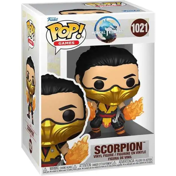 Funko Mortal Kombat POP! Games Scorpion Vinyl Figure #1021 (Pre-Order ships November)