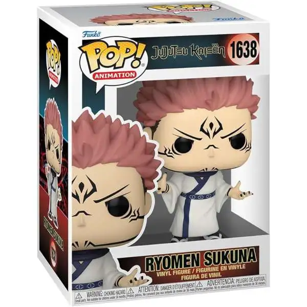Funko Jujutsu Kaisen POP! Animation Sukuna Vinyl Figure #1638 (Pre-Order ships August)