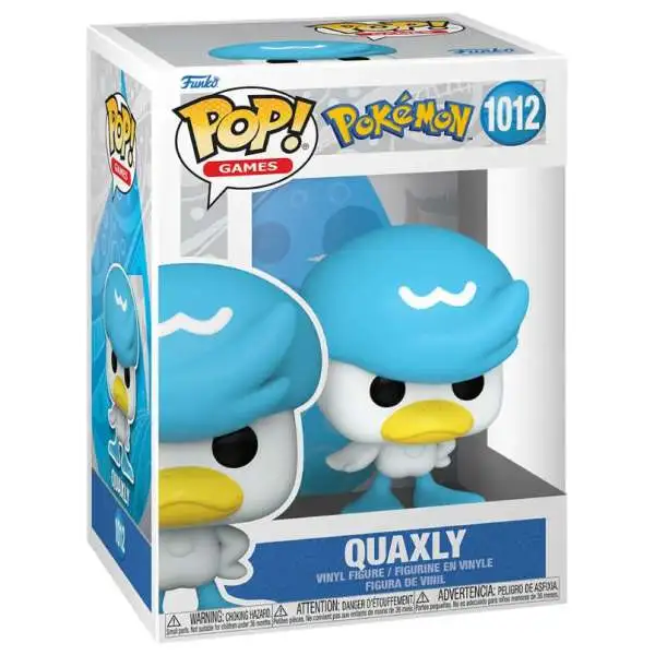 Funko Pokemon POP! Games Quaxly Vinyl Figure #1012 (Pre-Order ships November)