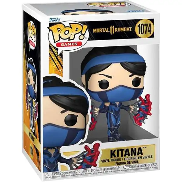 Funko Mortal Kombat 11 POP! Games Kitana Vinyl Figure #1074 [Fatality] (Pre-Order ships April)