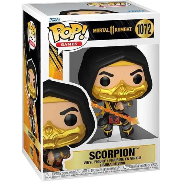 Funko Mortal Kombat 11 POP! Games Scorpion Vinyl Figure #1072 [Fatality] (Pre-Order ships January)