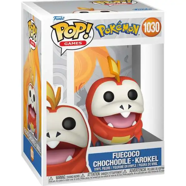 Funko Pokemon POP! Games Fuecoco Vinyl Figure #1030