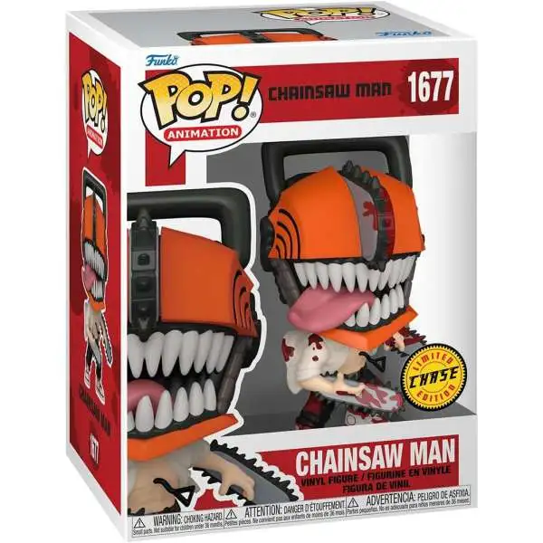Funko POP! Animation Chainsaw Man Vinyl Figure #1677 [Chase Version]
