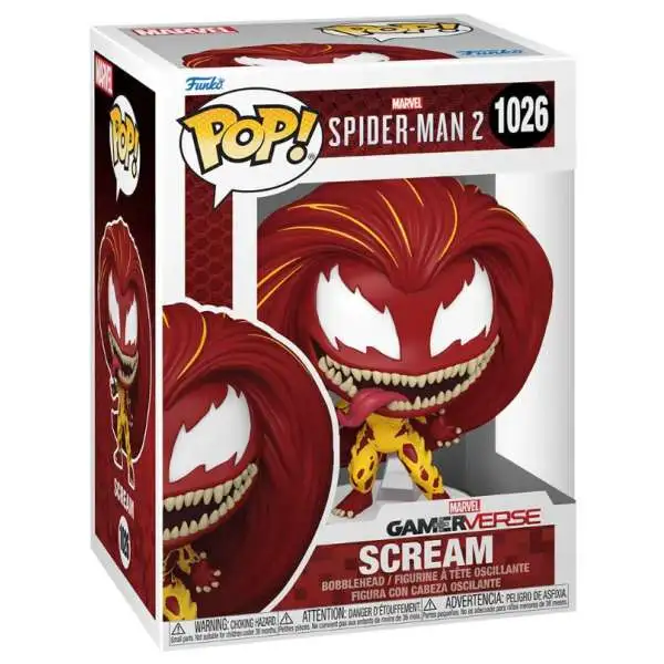 Funko Marvel POP! Games Scream Vinyl Figure #1026 (Pre-Order ships November)