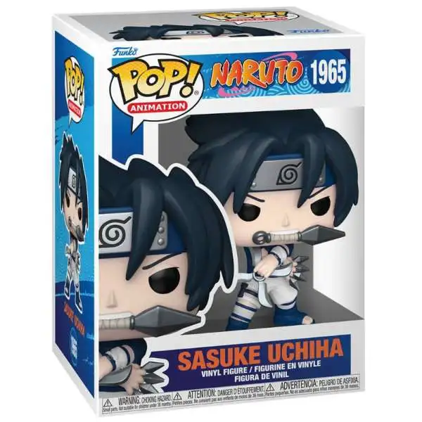 Funko Naruto Classic POP! Animation Sasuke Uchiha Vinyl Figure #1965