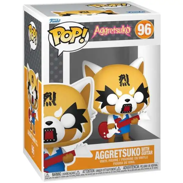 Funko POP! Sanrio Aggretsuko Vinyl Figure #96 [With Guitar]