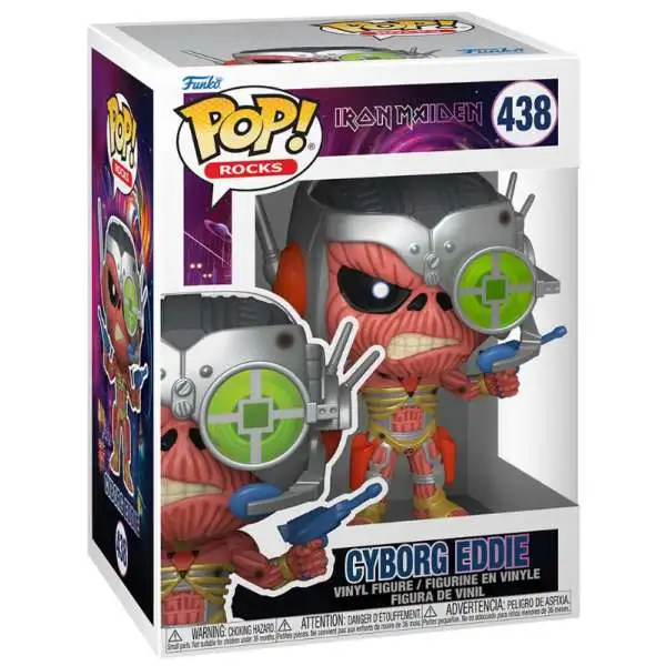 Funko Iron Maiden POP! Rocks Cyborg Vinyl Figure #438