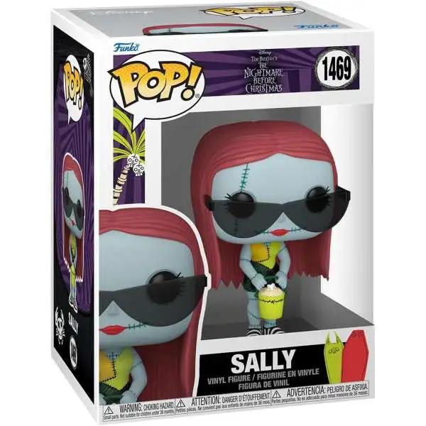 Funko The Nightmare Before Christmas POP! Disney Sally with Glasses Vinyl Figure #1469 [Beach]