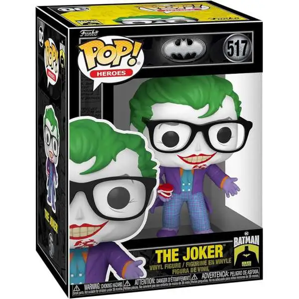 Funko DC Batman 85th Anniversary POP! Movies The Joker Vinyl Figure #517 [With Teeth]
