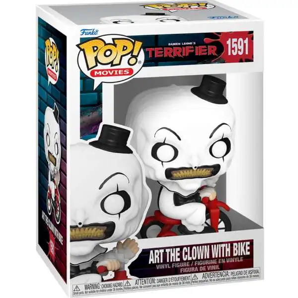 Funko Terrifier POP! Movies Art the Clown Vinyl Figure #1591 [With Bike]
