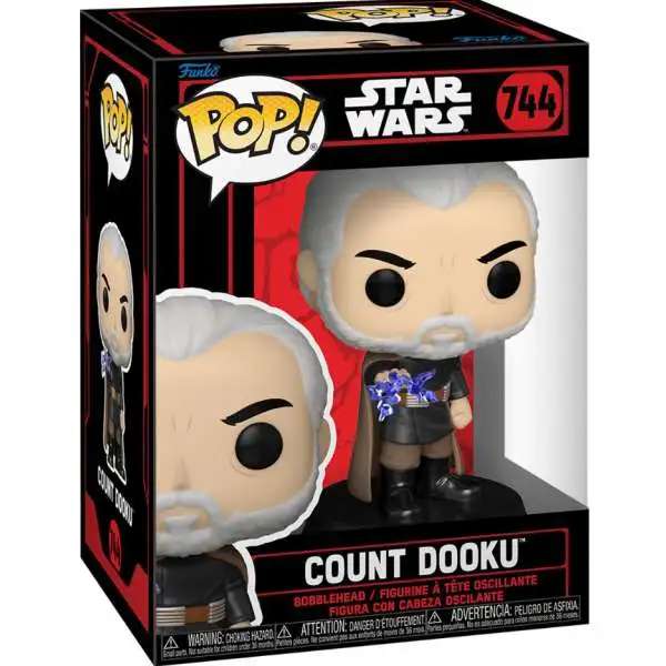 Funko Darkside POP! Star Wars Count Dooku Vinyl Figure #744