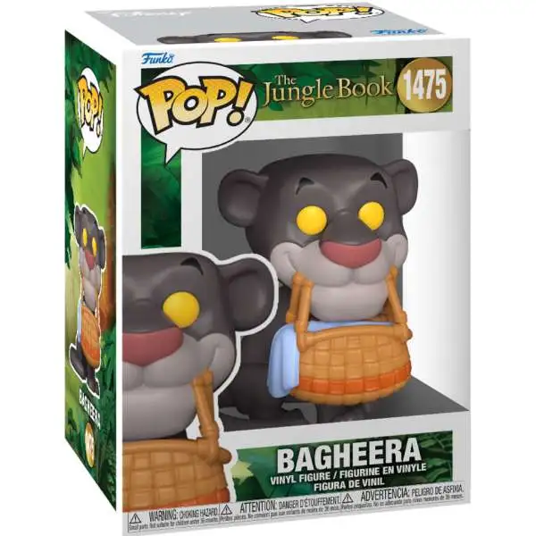 Funko The Jungle Book POP! Disney Bagheera Vinyl Figure #1475 [With Basket]