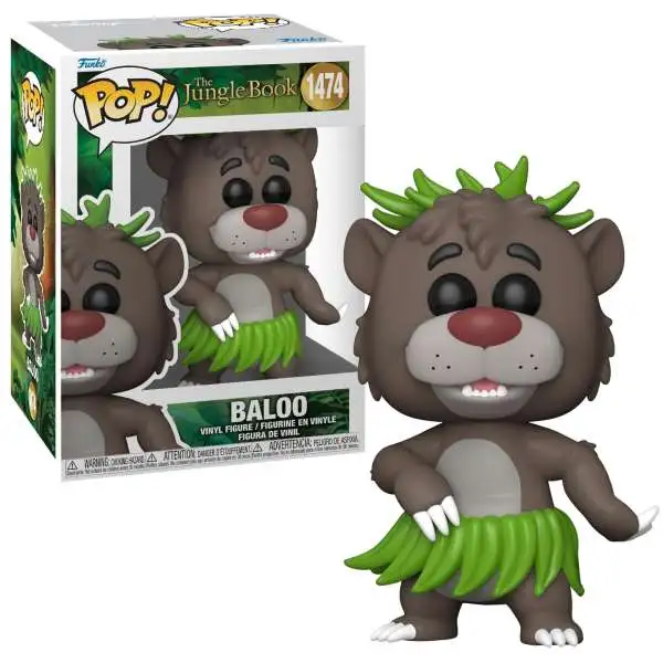 Funko The Jungle Book POP! Disney Baloo Vinyl Figure #1474