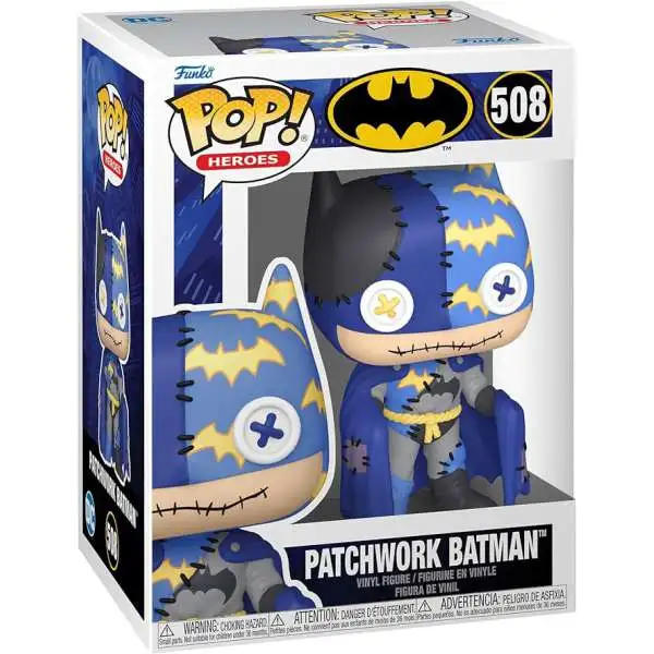 Funko DC POP! Heroes Batman Vinyl Figure #508 [Patchwork]