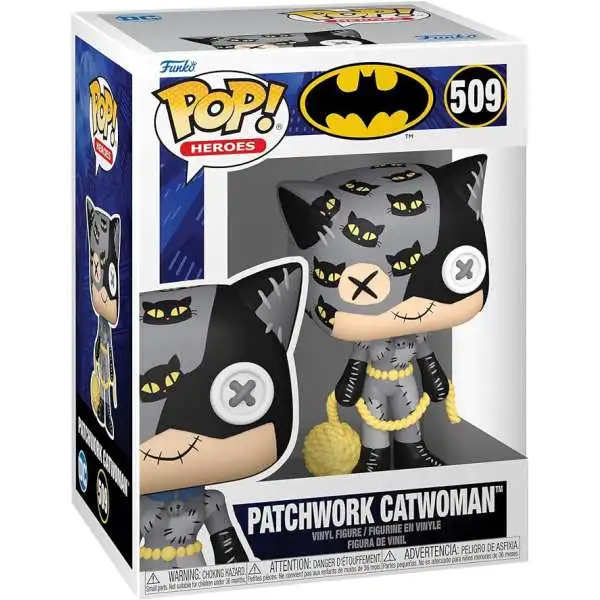 Funko DC Batman POP! Heroes Catwoman Vinyl Figure #509 [Patchwork]